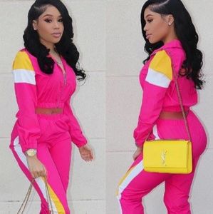 Cute Two Piece Set (Cropped)